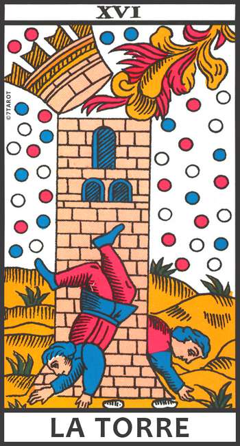 La Torre tarot de Marsella